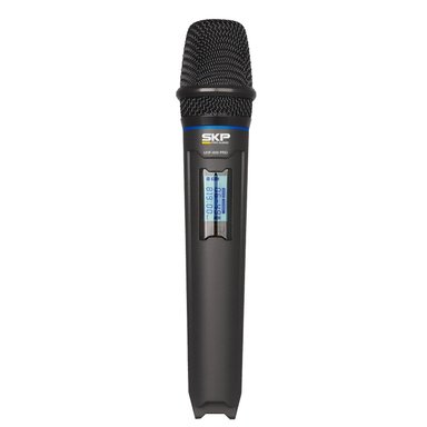 MICRÓFONO SKP UHF 600 PRO INALÁMBRICO DOBLE - 6