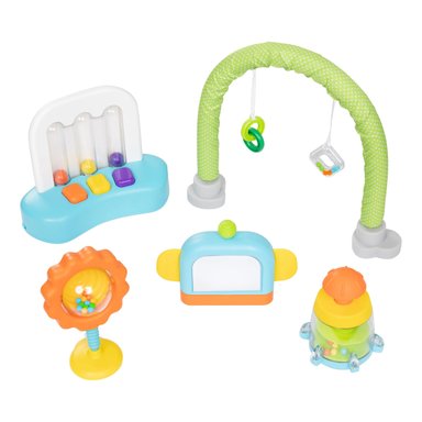 CENTRO DE ACTIVIDADES 4 EN 1 ANDADOR SMART STEPS BY BABY TREND SAFARI TOSS - 6