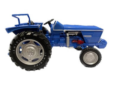 TRACTOR ESCALA KAIDIWEI AZUL 1:18 COLECCIÓN - 1