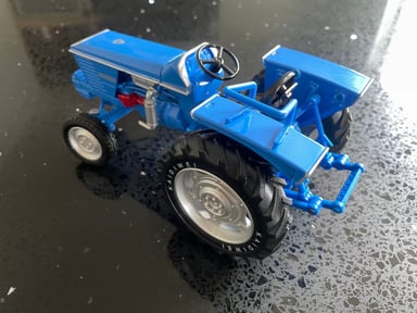 TRACTOR ESCALA KAIDIWEI AZUL 1:18 COLECCIÓN - 5