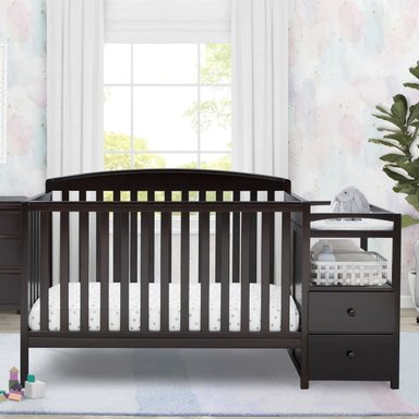 CUNA CONVERTIBLE DELTA CHILDREN 74804-207 MADERA CAFE Y MUDADOR ROYAL CHERRY - 8