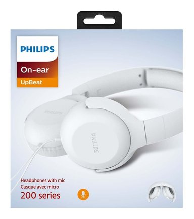 AUDÍFONOS PHILIPS MANOS LIBRES TAUH201WT - 5