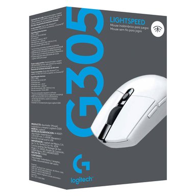 MOUSE LOGITECH 910-005290 G305 WHITE - 5