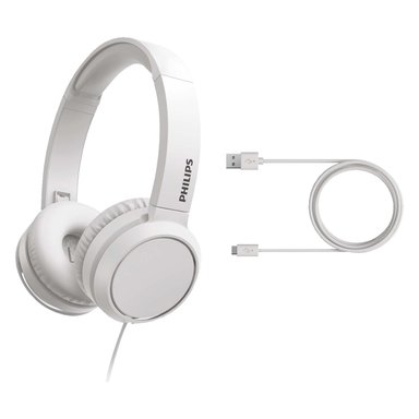 AUDÍFONOS PHILIPS HEADSET MANOS LIBRES TAH4105 BLANCO - 2