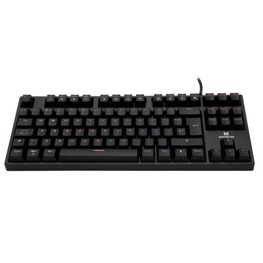 TECLADO MONSTER GAMES T3117 KEYBOARD MECANICO GAMER PUNISHER - 2