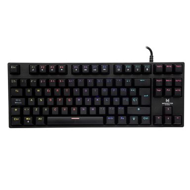 TECLADO MONSTER GAMES T3117 KEYBOARD MECANICO GAMER PUNISHER - 5