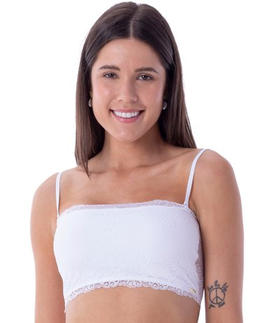 PACK TOP STRAPLESS ENCAJE 2RIOS - 2