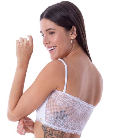 PACK TOP STRAPLESS ENCAJE 2RIOS - 3
