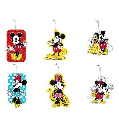 PACK 60 UNDS AROMATIZANTES DE AUTO DISNEY - 1