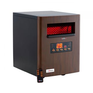 CALEFACTOR INFRARROJO 2 EN 1 THORBEN GREEN 1500 | Cafe - 1