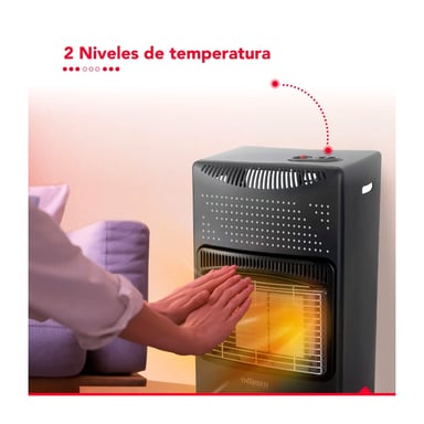 ESTUFA GAS THORBEN GL 5K NEGRA - 5