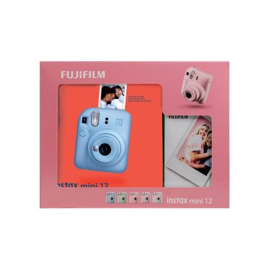 KIT CAMARA INSTANTANEA INSTAX MINI 12 BLUE + FILM 10 - 3