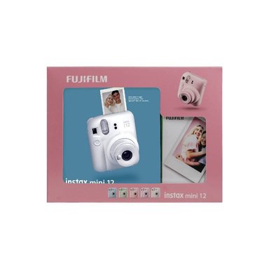 KIT CAMARA INSTANTANEA INSTAX MINI 12 WHITE + FILM 10 - 3