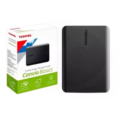 DISCO DURO TOSHIBA EXTERNO CANVIO BASICS 1TB USB 3.0 NEGRO - 2