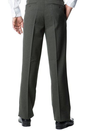 PANTALÓN HOMBRE KOTTING VERDE CASIMIR PINZADO - 2