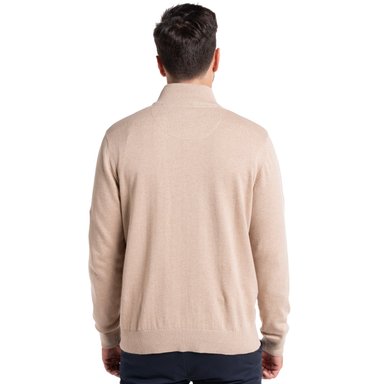 SWEATER HALF ZIPPER CASTELLÓN | BEIGE - 2