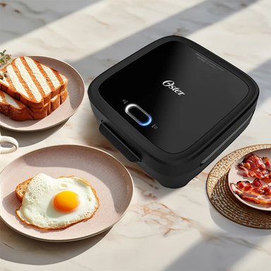 SANDWICHERA OSTER COMPACTA CON PLATOS HONDOS - 5