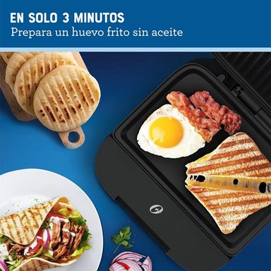 SANDWICHERA OSTER COMPACTA CON PLATOS HONDOS - 7