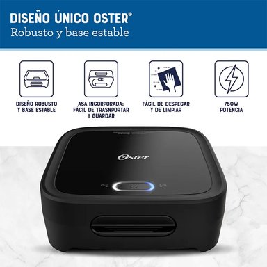 SANDWICHERA OSTER COMPACTA CON PLATOS HONDOS - 8