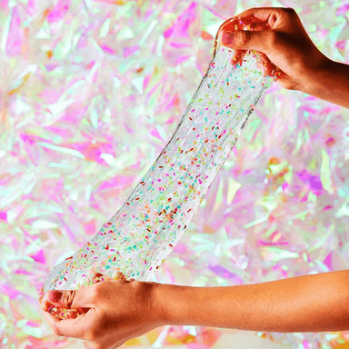 ELMER'S KIT SLIME GUE GLASSY CLEAR DELUXE BALDE 1.4L 5 TOPPINGS - 5