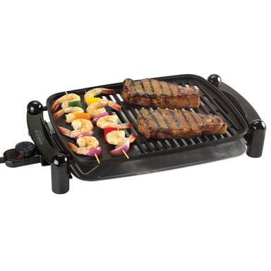 PARRILLA ELECTRICA ANTIADHERENTE BLACK + DECKER IG201-CL - 1