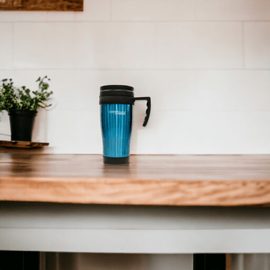 VASO TE RMICO DE ACERO INOXIDABLE MUG 420 ML THERMOS - VERDE - 8