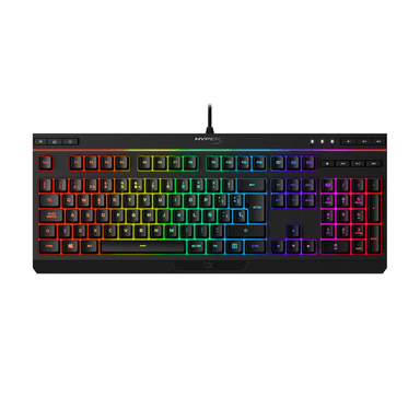 TECLADO GAMER UNIVERSAL HYPERX ALLOY CORE RGB IPX MULTIPLATAFORMAS - 6