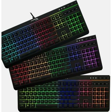 TECLADO GAMER UNIVERSAL HYPERX ALLOY CORE RGB IPX MULTIPLATAFORMAS - 8