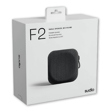 PARLANTE PORTATIL SUDIO F2 BT BLACK WATER RESISTANT 20W RMS - 1