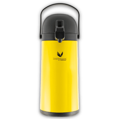 TERMO SIFON ACERO INOXIDABLE 1.9LT AMARILLO THERMOS CLN-19SU - 3
