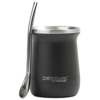 VASO MUG TE RMICO PARA MATE INOX 260ML GRANITE DARK EDITION - 1