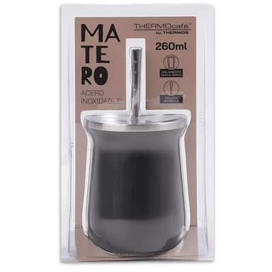 VASO MUG TE RMICO PARA MATE INOX 260ML GRANITE DARK EDITION - 3