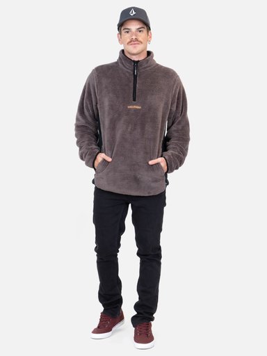 POLERON KICK CAFÉ HOMBRE VOLCOM - 4