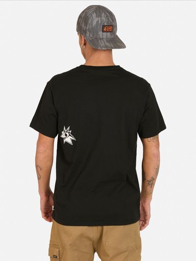 POLERA MC FLIP EN COLOR NEGRO HOMBRE VOLCOM - 2