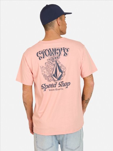POLERA MC PUSH ROSADO HOMBRE VOLCOM - 2