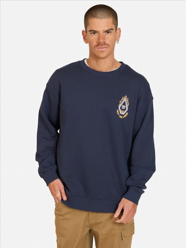 POLERON CR ROUNDABOUTCREEW AZUL HOMBRE VOLCOM - 1
