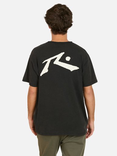 POLERA MC FLASH NEGRO HOMBRE RUSTY - 2