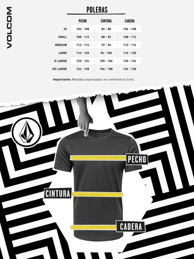 POLERA MC FLASH NEGRO HOMBRE RUSTY - 5