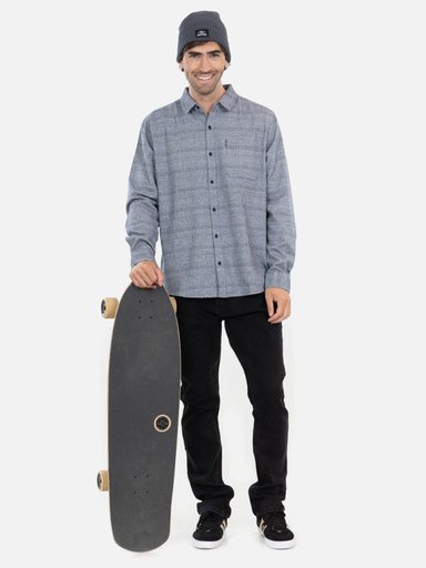 CAMISA OCEAN GRIS HOMBRE RIP CURL - 4