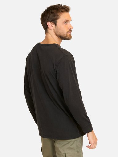 POLERA ML WILD EN COLOR NEGRO HOMBRE RIP CURL - 2
