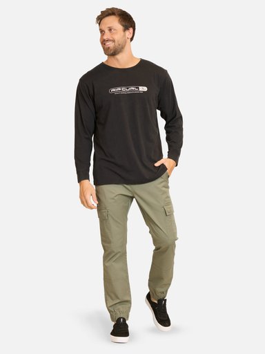 POLERA ML WILD EN COLOR NEGRO HOMBRE RIP CURL - 4