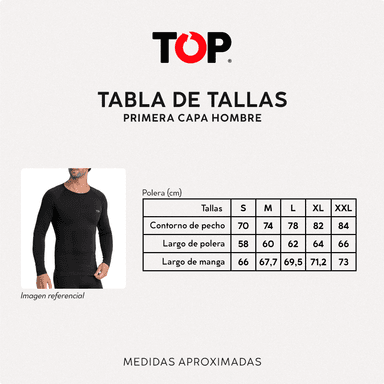 CAMISETA DEPORTIVA PRIMERA CAPA MICROFIBRA - 4