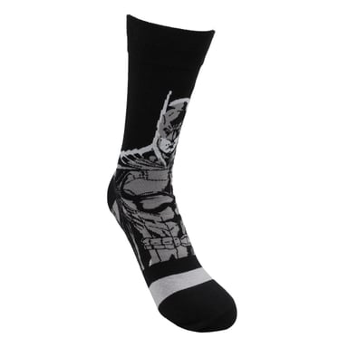 PACK 2 CALCETINES ALGODÓN HOMBRE TOP NEGRO LARGOS DC BATMAN C1 - 3