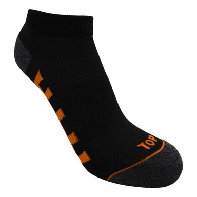 CALCETINES NIÑO DEPORTIVOS TOBILLEROS NEGROS PACK 5 C2 TOP - 3
