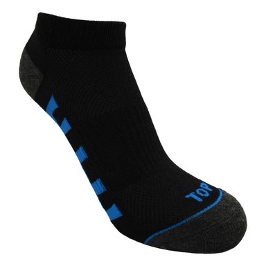 CALCETINES NIÑO DEPORTIVOS TOBILLEROS NEGROS PACK 5 C2 TOP - 4