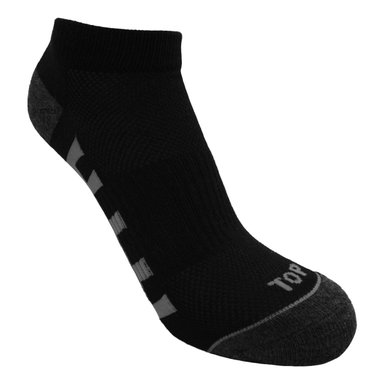 CALCETINES NIÑO DEPORTIVOS TOBILLEROS NEGROS PACK 5 C2 TOP - 6