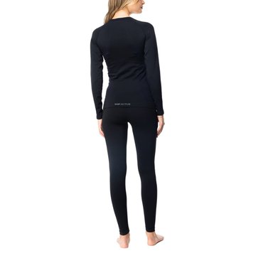 CAMISETA NEGRA PRIMERA CAPA MICROFIBRA MUJER TOP - 3