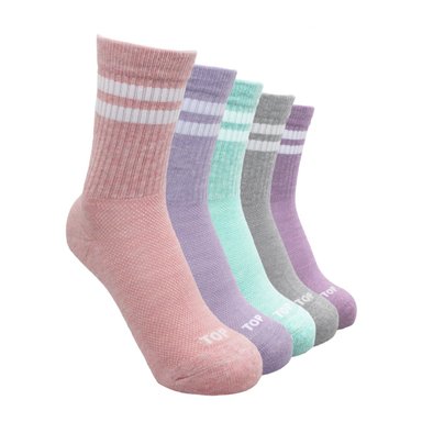 CALCETINES NIÑA DEPORTIVOS LARGOS PACK 5 C2 TOP - 1