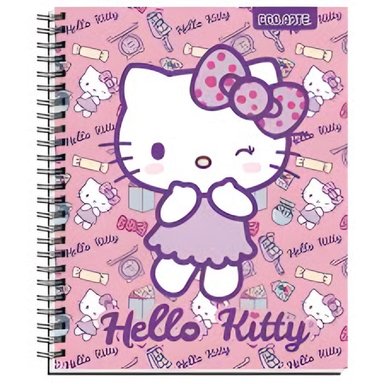 PACK X 10 CUADERNOS UNIVERSITARIOS PROARTE 100 HOJAS CUADRICULADOS HELLO KITTY - 4