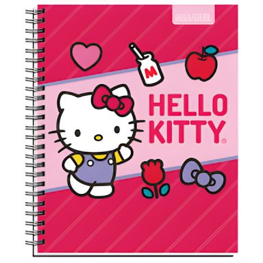 PACK X 10 CUADERNOS UNIVERSITARIOS PROARTE 100 HOJAS CUADRICULADOS HELLO KITTY - 7